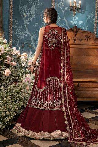 3 Piece Unstitched Embroidered Suit | BD-2807 D7