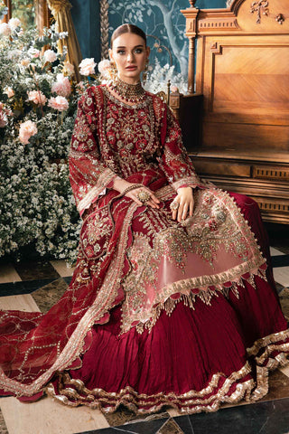3 Piece Unstitched Embroidered Suit | BD-2807 D7
