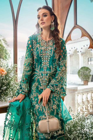 3 Piece Unstitched Embroidered Suit | BD-2806 D6