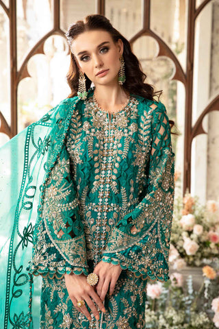 3 Piece Unstitched Embroidered Suit | BD-2806 D6
