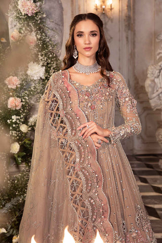 Maria b Unstitched Mbroidered | Grey BD-2703