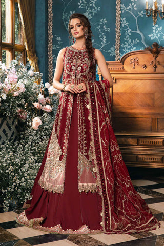 3 Piece Unstitched Embroidered Suit | BD-2807 D7