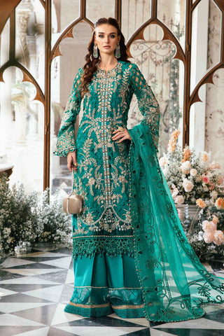 3 Piece Unstitched Embroidered Suit | BD-2806 D6