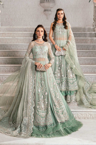 3 Piece Unstitched Embroidered Suit | BD-2803 D3