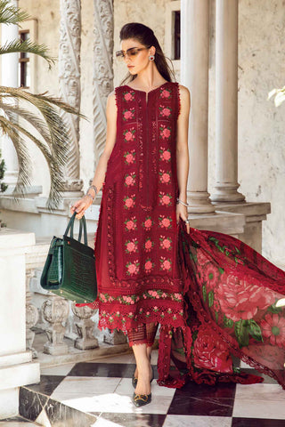 Maria B 3 Piece - Unstitched Suit | EID LAWN-24-05